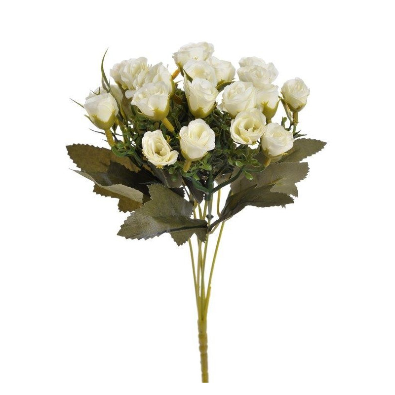 Bukiet małych różyczek..30 cm -sztuczna roślina
