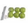 Jabłko duże 6szt/paczka..6 cm - artykuł dekoracyjny