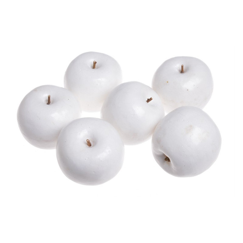 Jabłko duże 6szt/paczka..6 cm - artykuł dekoracyjny