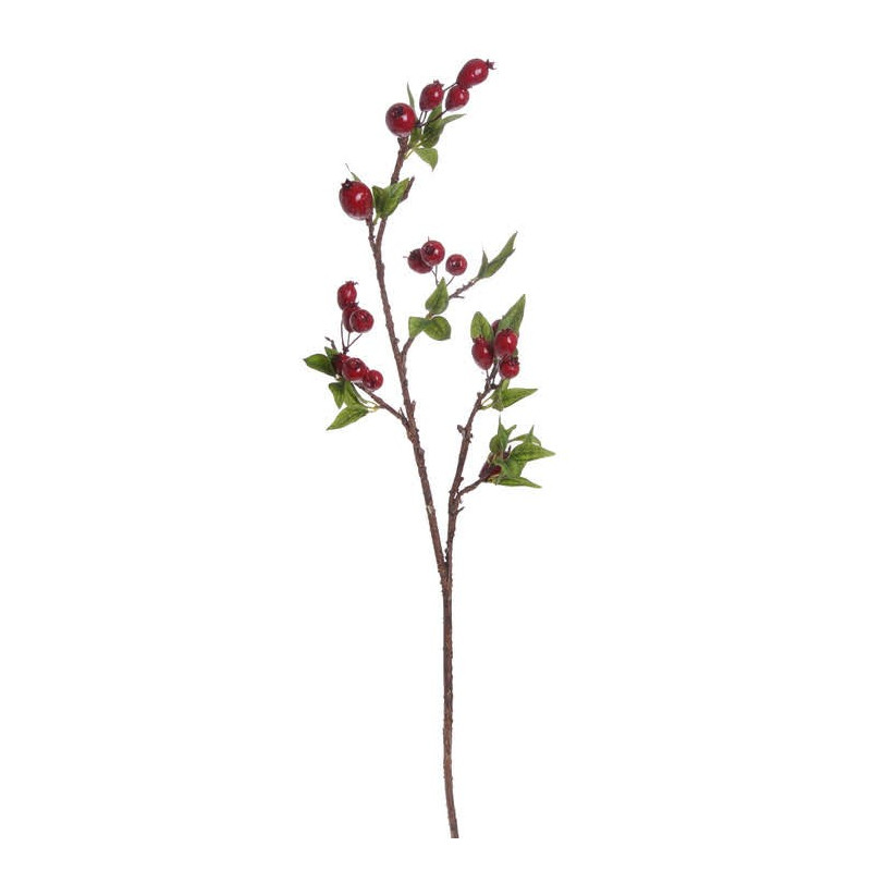 Gałązka dzikiej róży 85 cm - sztuczna roślina