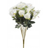 Bukiet róż x 15,  65 cm - sztuczna roślina
