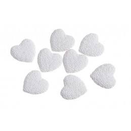 Serduszka nalepki 8szt..3 cm