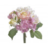 Bukiecik mieszany z różą 7 szt/bukiet 25cm - sztuczna roślina