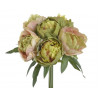 Bukiet piwonii x6 27cm - sztuczna roślina