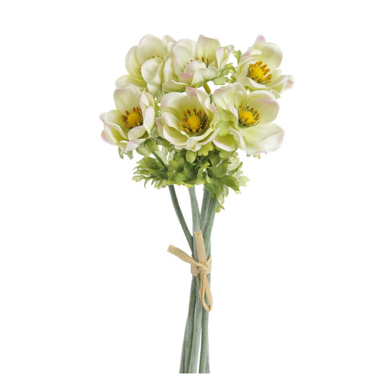 Anemon 6szt-pęczek 33 cm - sztuczna roślina ( kolory wiosenne oraz jesienne )