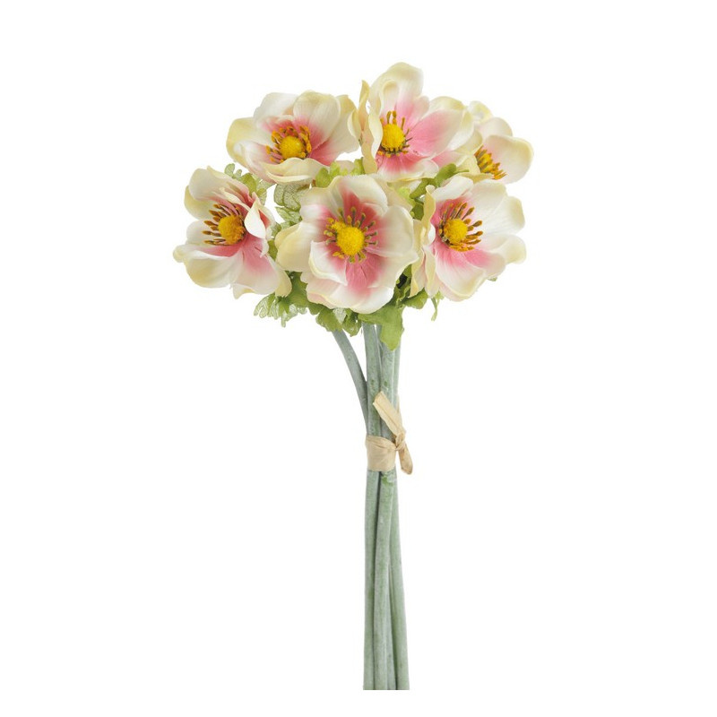 Anemon 6szt-pęczek 33 cm - sztuczna roślina ( kolory wiosenne oraz jesienne )