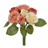 Bukiet róż miks x 7, 25 cm - sztuczna roślina