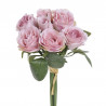Bukiet róż miks x 7, 25 cm - sztuczna roślina