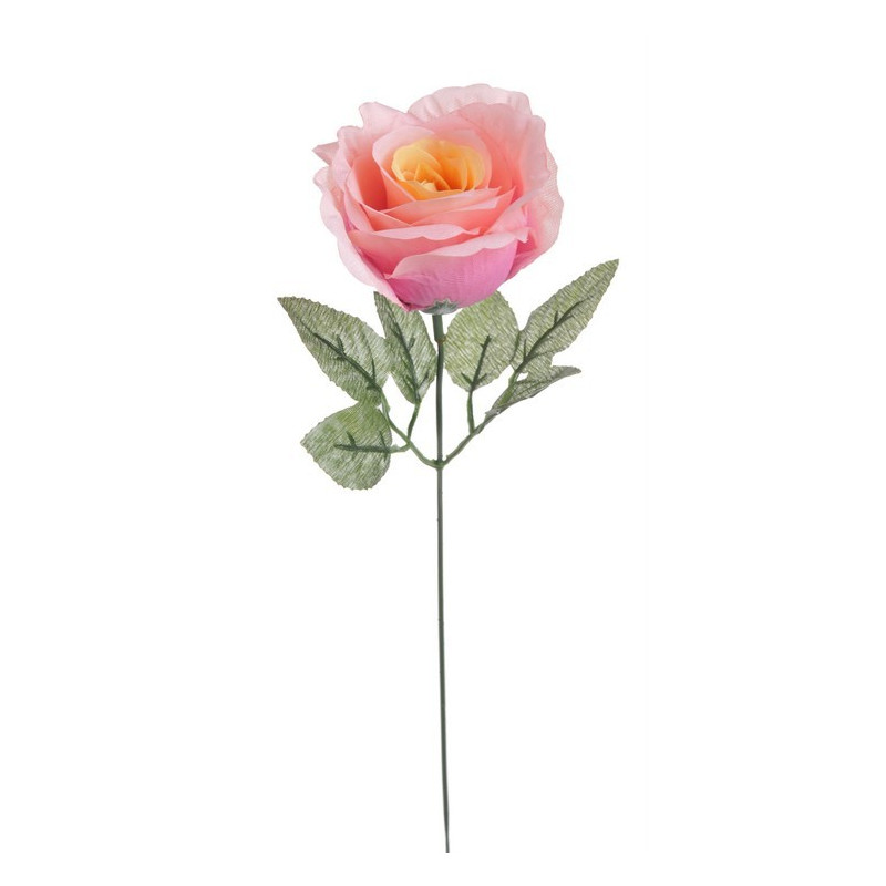 Róża duża 6szt-pęczek 36 cm - sztuczna roślina