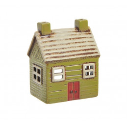 Domek ceramiczny..12,5x10x7 cm - element dekoracyjny