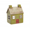 Domek ceramiczny..15x8,5x8,5 cm - element dekoracyjny