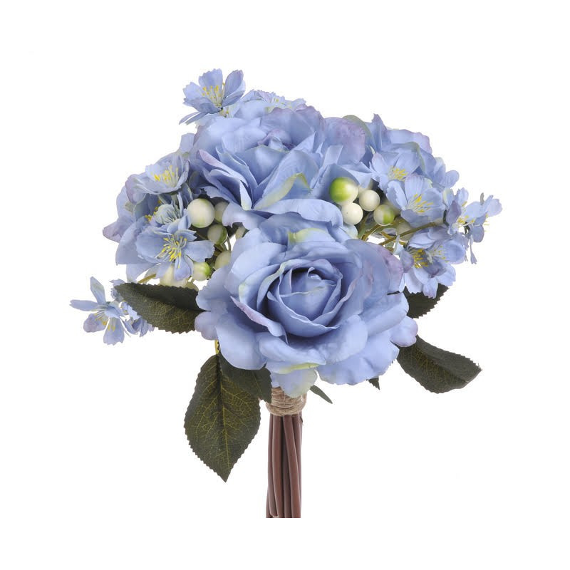 Bukiet z różami..30 cm bukiet/10sztuk - sztuczna roślina