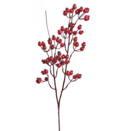Gałązka głogu 60 cm - sztuczna roślina