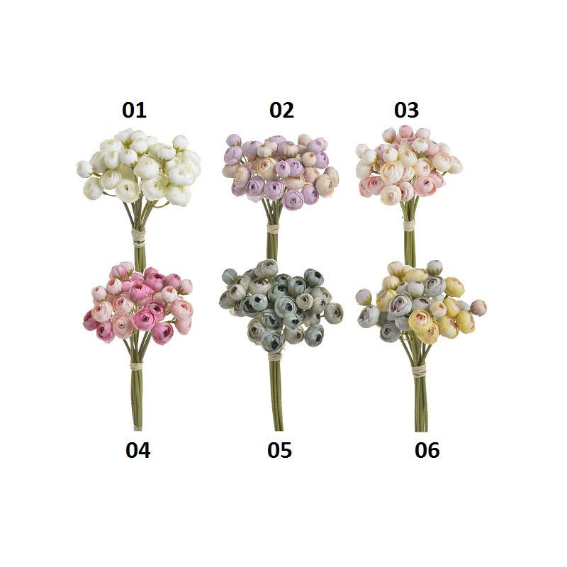 Bukiet drobnych jaskrów 9x4..30 cm - sztuczna roślina