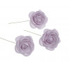 Główki róż piankowych na druciku 4 cm 8szt/paczka