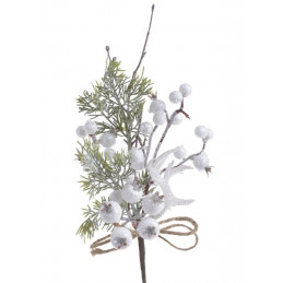 Pik z rogiem i głogiem 36 cm - artykuł dekoracyjny