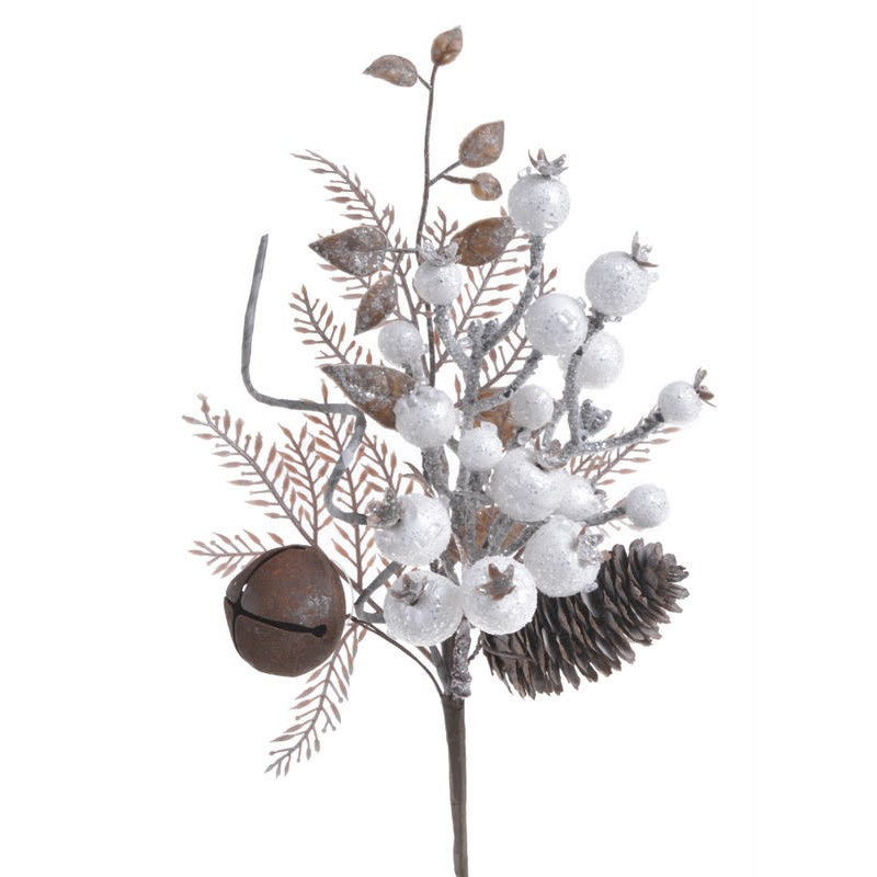 Pik z głogiem i dzwonkiem 30 cm - artykuł dekoracyjny
