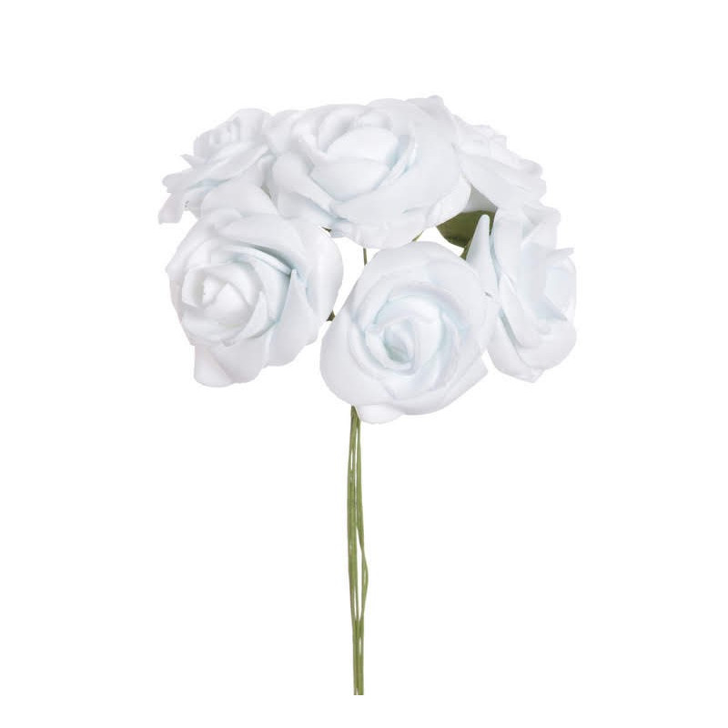 Różyczka piankowa x6..15 cm