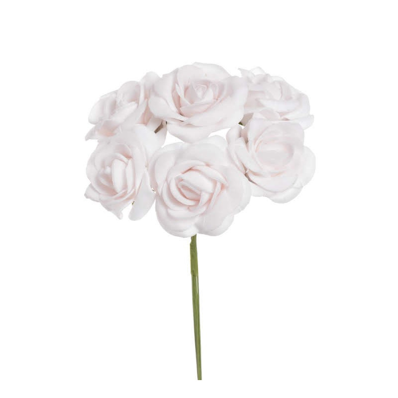 Różyczka piankowa x6..15 cm