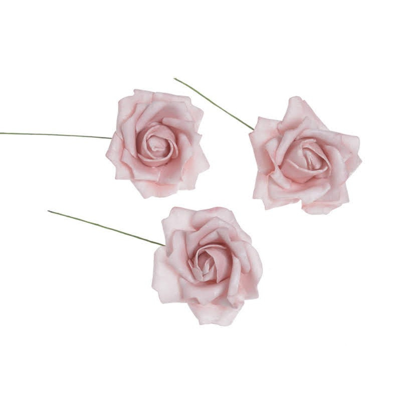 Róża piankowa x8 pik..6cm