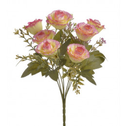 Bukiecik różyczek x7..30 cm - sztuczna roslina