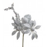 Pik brokacony z kwiatkiem x2..17 cm - artykuł dekoracyjny