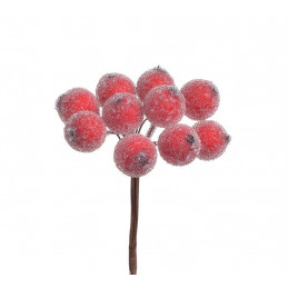 Porzeczki oszronione pik 10szt-pęczek x12..10cm - artykuł dekoracyjny