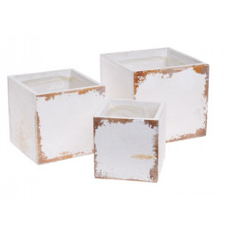 Skrzyneczki  3szt-kpl - artykuł dekoracyjny