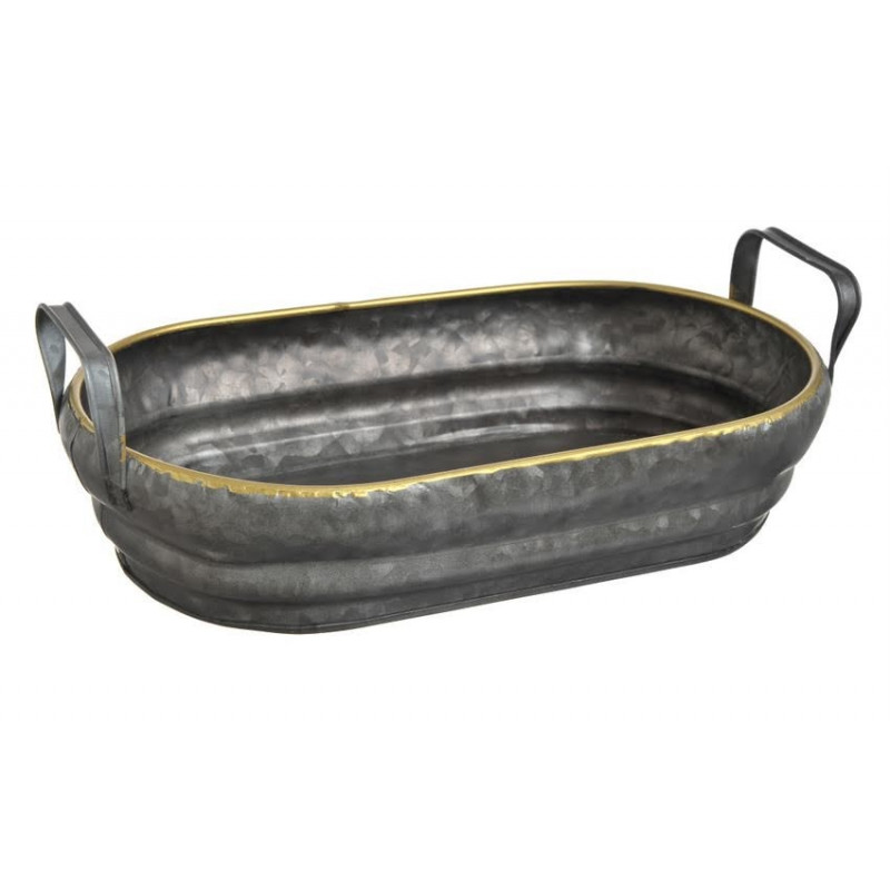 Donica owal..34x20x8 cm - artykuł dekoracyjny