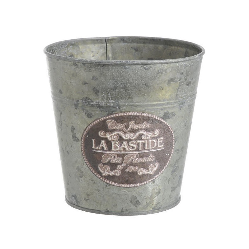 Wiaderko z napisami..14x14 cm - artykuł dekoracyjny