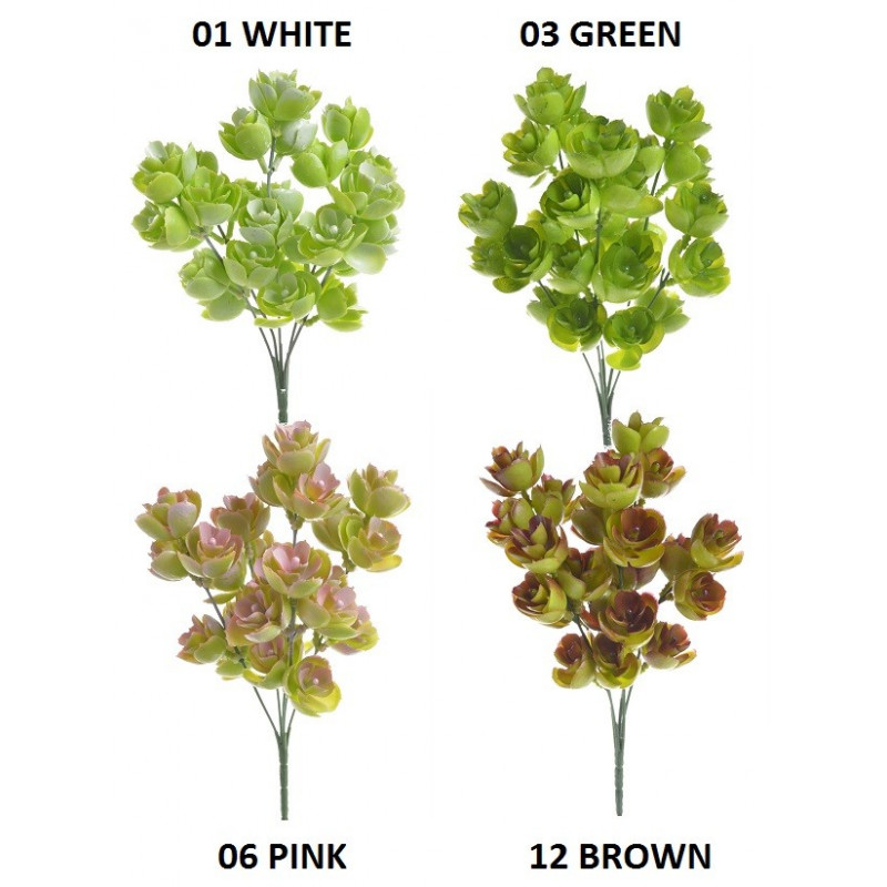 Gałązka sukulent..29 cm - sztuczna roślina