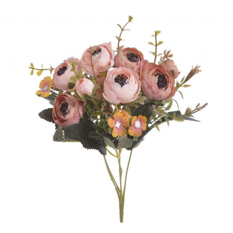 Bukiecik kamelek 6+4 28 cm - sztuczna roślina