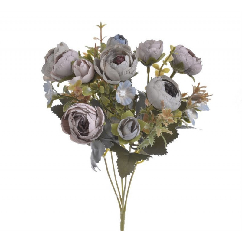 Bukiecik kamelek 6+4 28 cm - sztuczna roślina