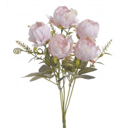 Bukiecik różyczek x5 32 cm - sztuczna roślina
