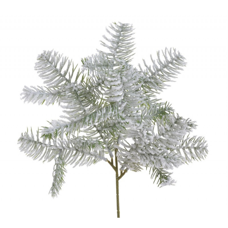 Gałązka ośnieżonej choiny 38 cm - sztuczna roślina