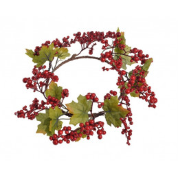 Wianek z głogiem..20 cm - artykuł dekoracyjny