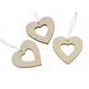 Serca wykrawane mix 8-3cm, 18szt/paczka - artykuł dekoracyjny