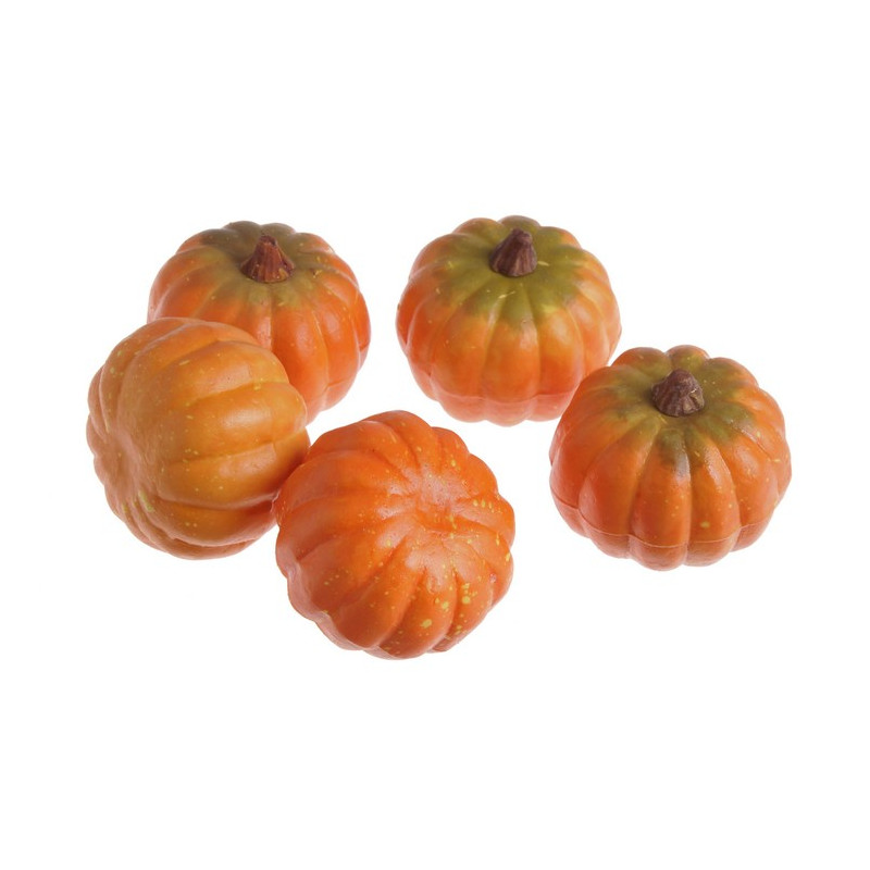 Dynie, 6cm 5szt/paczka- artykuł dekoracyjny