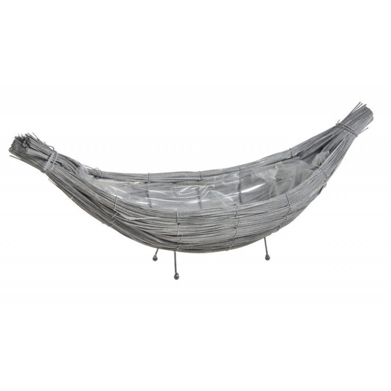 Wyplatana baza łódka 55x15x26H - artykuł dekoracyjny