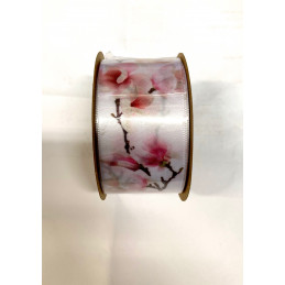 Wstążka magnolia 4 cm x 5m - artykuł dekoracyjny