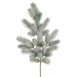 Gałązka iglasta ośnieżona..70 cm - art. dekoracyjny
