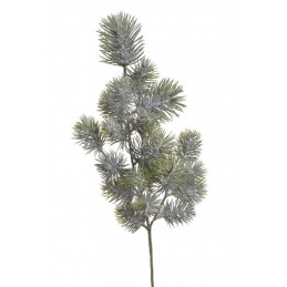 Gałązka iglasta ośnieżona 66 cm - art. dekoracyjny