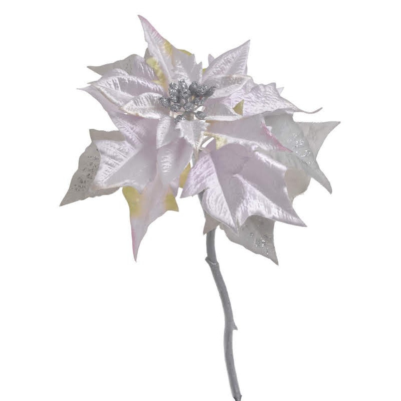 Poinsecja x1..33 cm BROKAT - sztuczna roślina