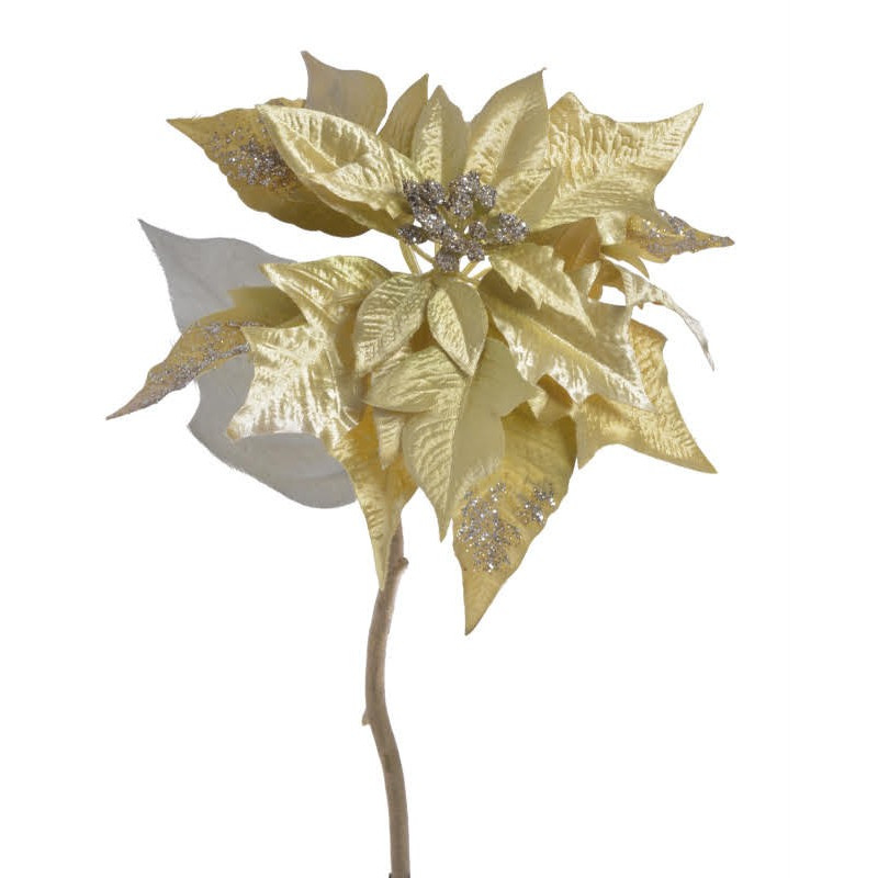 Poinsecja x1..33 cm BROKAT - sztuczna roślina