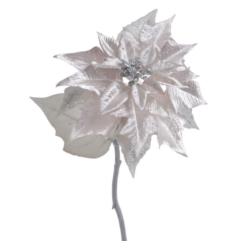 Poinsecja x1..33 cm BROKAT - sztuczna roślina