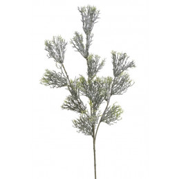 Gałązka tuji ośnieżona 61cm - sztuczna roślina