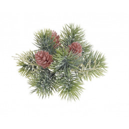 Wianek iglasty z szyszkami..18 cm - artykuł dekoracyjny