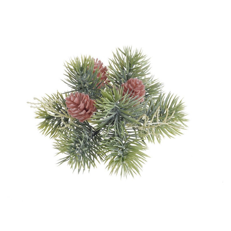 Wianek iglasty z szyszkami..18 cm - artykuł dekoracyjny
