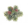 Wianek iglasty z szyszkami..18 cm - artykuł dekoracyjny