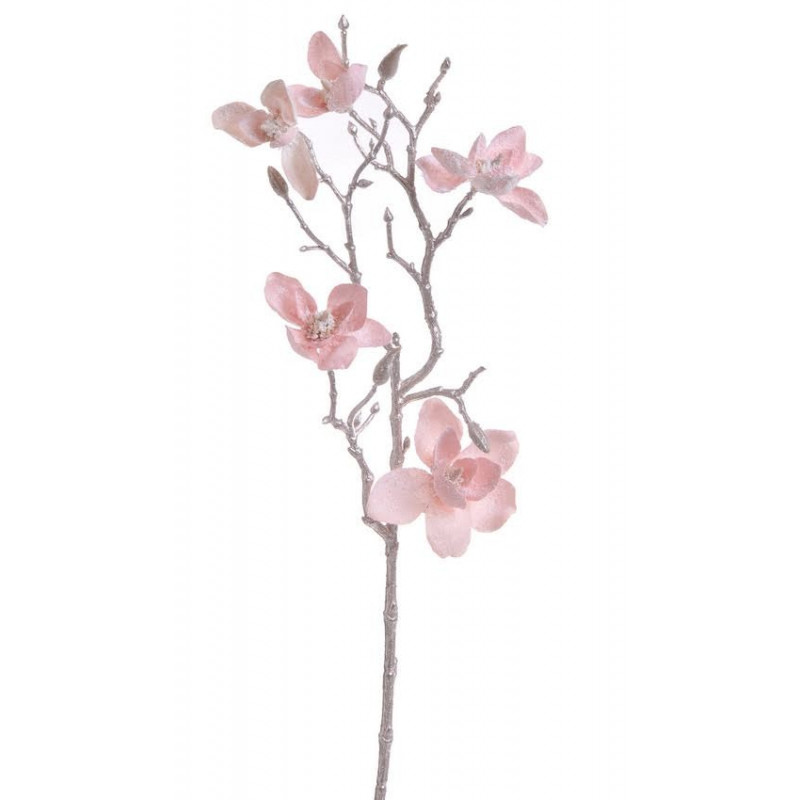 Ośnieżona magnolia 65 cm - sztuczna roślina
